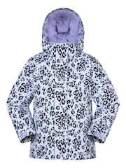 Mountain Warehouse Purple Printed Ski Jacket and Joggers Set - Image 2 of 13
