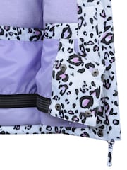 Mountain Warehouse Purple Printed Ski Jacket and Joggers Set - Image 7 of 13