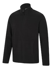 Negro - Mountain Warehouse Raso Full Zip Fleece - Imagen 7 de 8