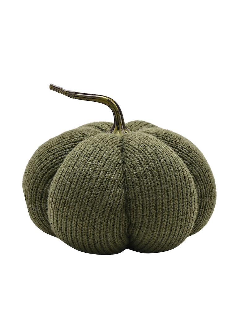 Country Living Green Pumpkin Doorstop - Image 1 of 2 Country Living Green Pumpkin Doorstop - Image 1 of 2