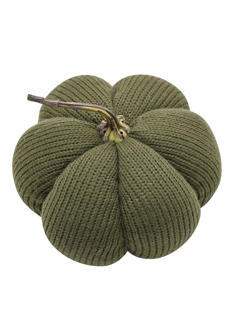 Country Living Green Pumpkin Doorstop - Image 2 of 2 Country Living Green Pumpkin Doorstop - Image 2 of 2