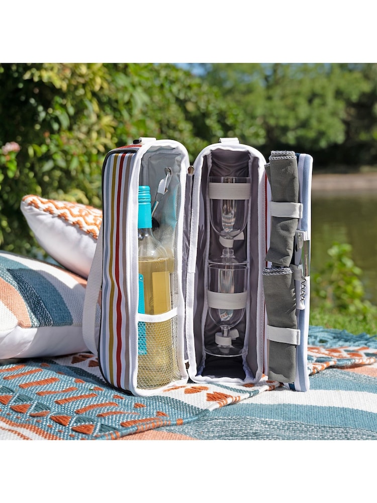 Country Living Multi 2 Person Wine Bag - Image 1 of 5 Country Living Multi 2 Person Wine Bag - Image 1 of 5