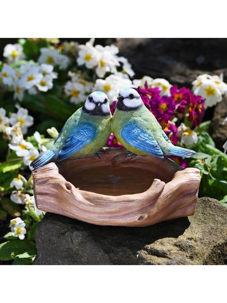 Country Living Blue Tit Bird Bath - Image 1 of 4 Country Living Blue Tit Bird Bath - Image 1 of 4