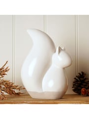 Country Living Orange Ceramic Squirrel Ornament - Image 1 of 5