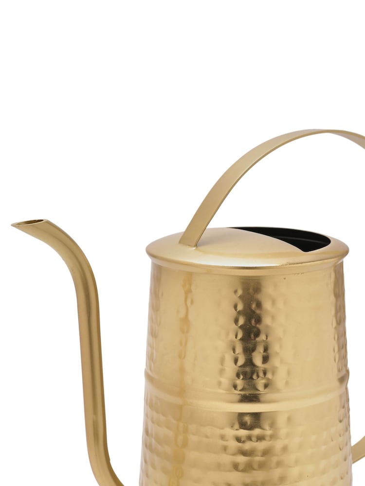 Country Living Gold Watering Can - Image 3 of 3 Country Living Gold Watering Can - Image 3 of 3