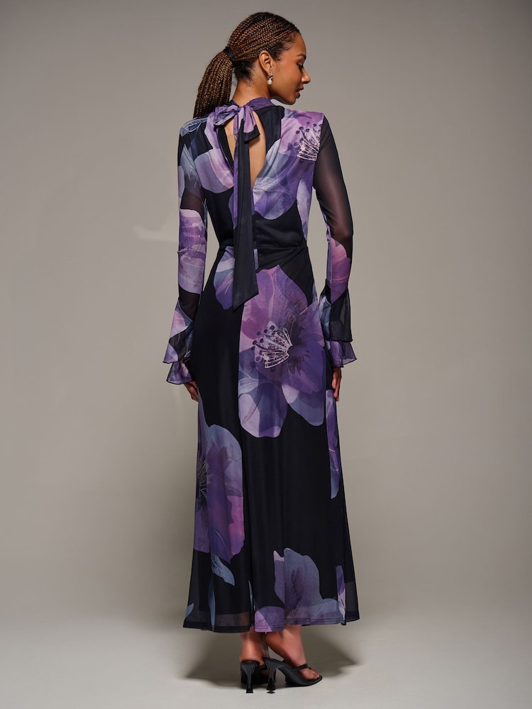 juniper maxi dress in deep violet Spell Juniper Gown Violet 213111B61