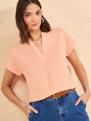 Love & Roses Multi X3 Notch Neck Jersey T-Shirts Multipack - Image 3 of 8