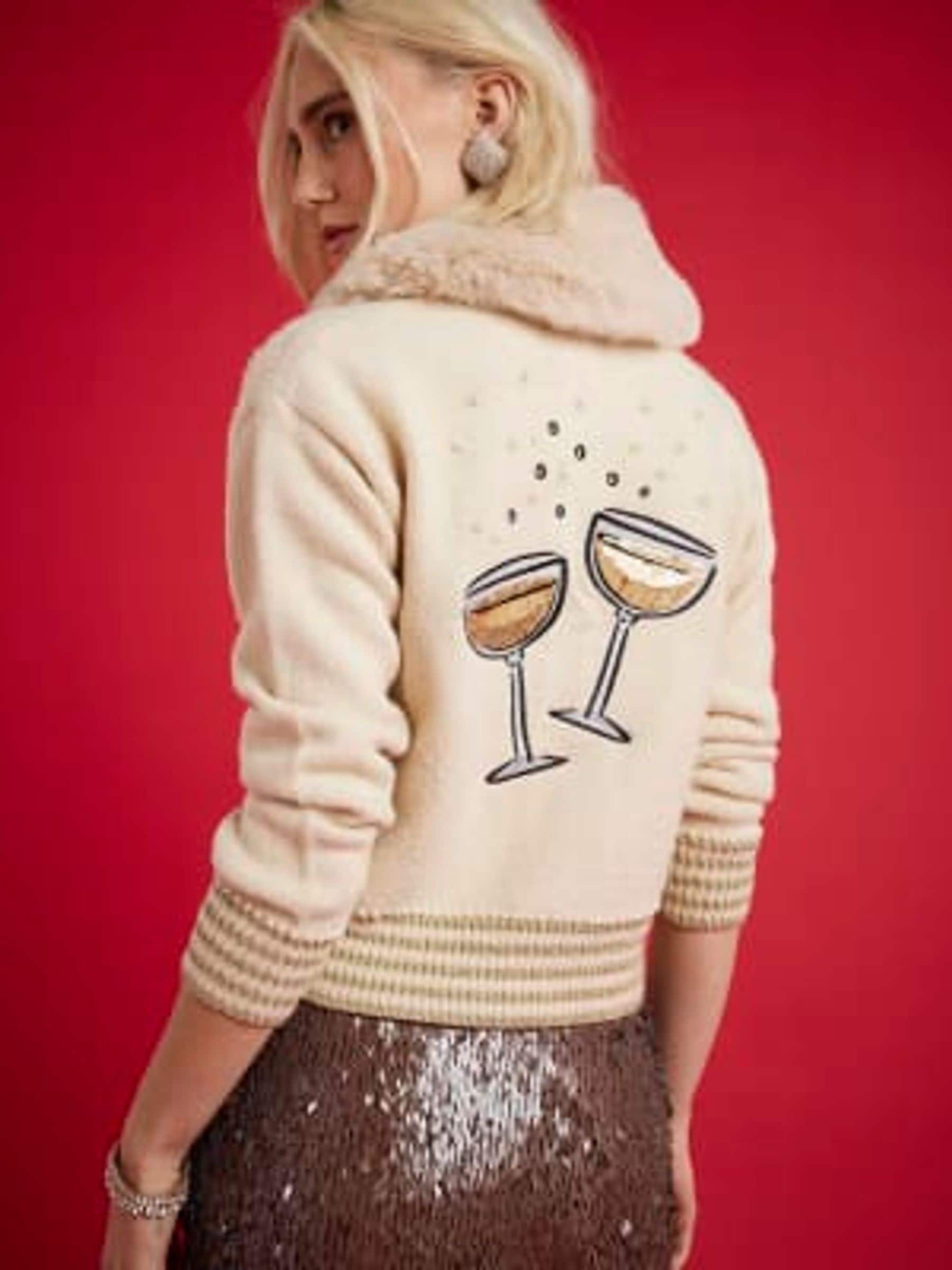 Buy River Island Cream Nephthys Collab Champagne Faux Fur Collar