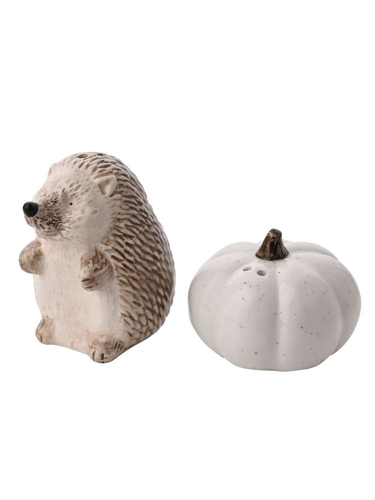 Country Living White Hedgehog Salt and Pepper Set - Image 4 of 4