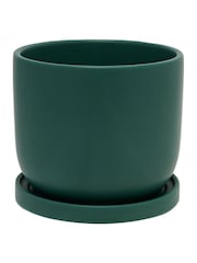 Country Living Green One On Me Ceramic Plant Pot - Image 2 of 2
