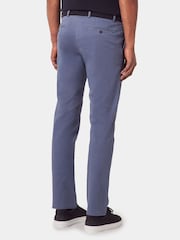 Hawes & Curtis Blue Garment Dyed Chinos - Image 2 of 4