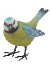 Country Living Green Blue Tit Figurine Ornament - Image 2 of 3