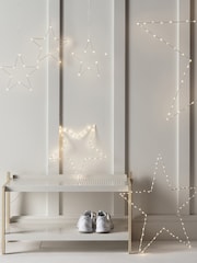 Lights4fun Star Trio Christmas Window Light - Image 4 of 4