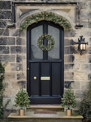 Lights4fun 75cm Pre Lit Outdoor Christmas Tree - Image 2 of 3