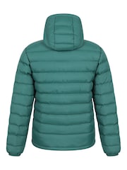 Vert - Mountain Warehouse Seasons II Water Resistant Padded Jacket - Image 7 de 9