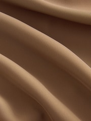 Tan Brown Elastic Back Side Stripe Wide Leg Trousers - Image 7 of 8