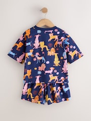 Navy/Red Dog Print Short Pyjamas 3 Pack (3-16yrs) - Image 11 of 13