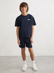 Reiss Navy Ross T-Shirt - Image 3 of 4