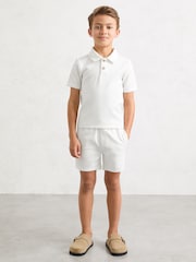 Reiss White Tavola Shorts - Image 3 of 4