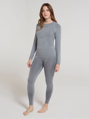 Mountain Warehouse Grey Off Piste II Thermal Top - Image 1 of 4