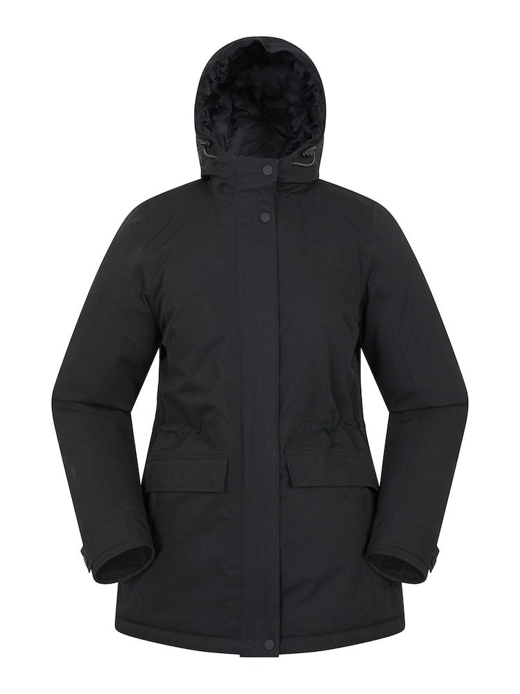 Mountain Warehouse Black Maple  Waterproof Padded Jacket - Image 1 of 6 Mountain Warehouse Black Maple  Waterproof Padded Jacket - Image 1 of 6
