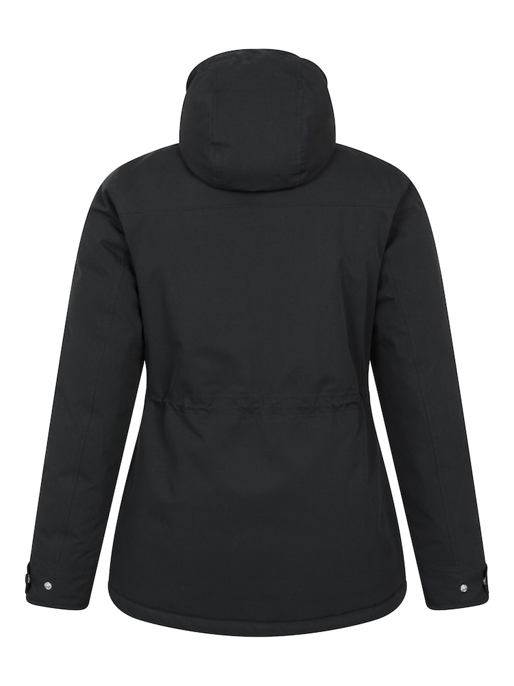 Mountain Warehouse Black Maple  Waterproof Padded Jacket - Image 2 of 6 Mountain Warehouse Black Maple  Waterproof Padded Jacket - Image 2 of 6