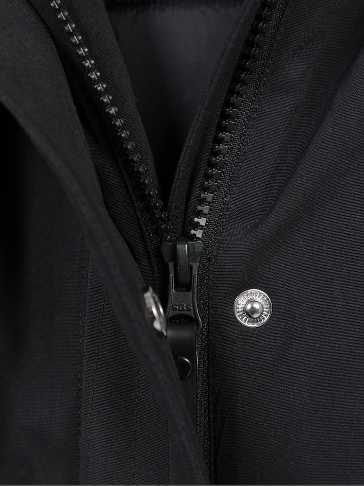 Mountain Warehouse Black Maple  Waterproof Padded Jacket - Image 6 of 6 Mountain Warehouse Black Maple  Waterproof Padded Jacket - Image 6 of 6