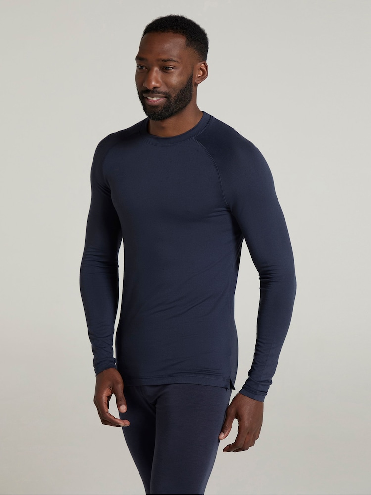 Mountain Warehouse Blue Keep The Heat Thermal Top - Image 2 of 3 Mountain Warehouse Blue Keep The Heat Thermal Top - Image 2 of 3