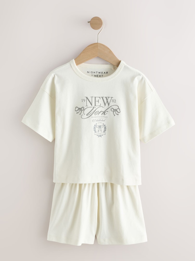 Pink Short Pyjamas 3 Pack (3-16yrs) - Image 2 of 7