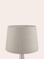 Laura Ashley Neutral Bacall Linen Easyfit Lamp Shade - Image 3 of 10