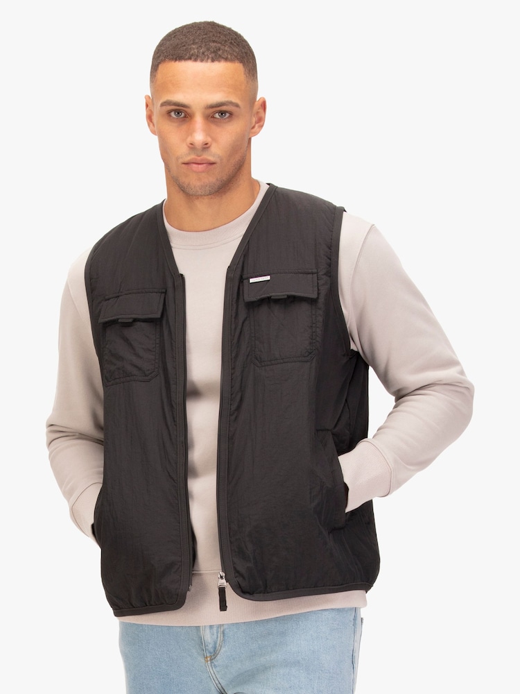 Luke1977 Green Austin TX Gilet - Image 1 of 5 Luke1977 Green Austin TX Gilet - Image 1 of 5