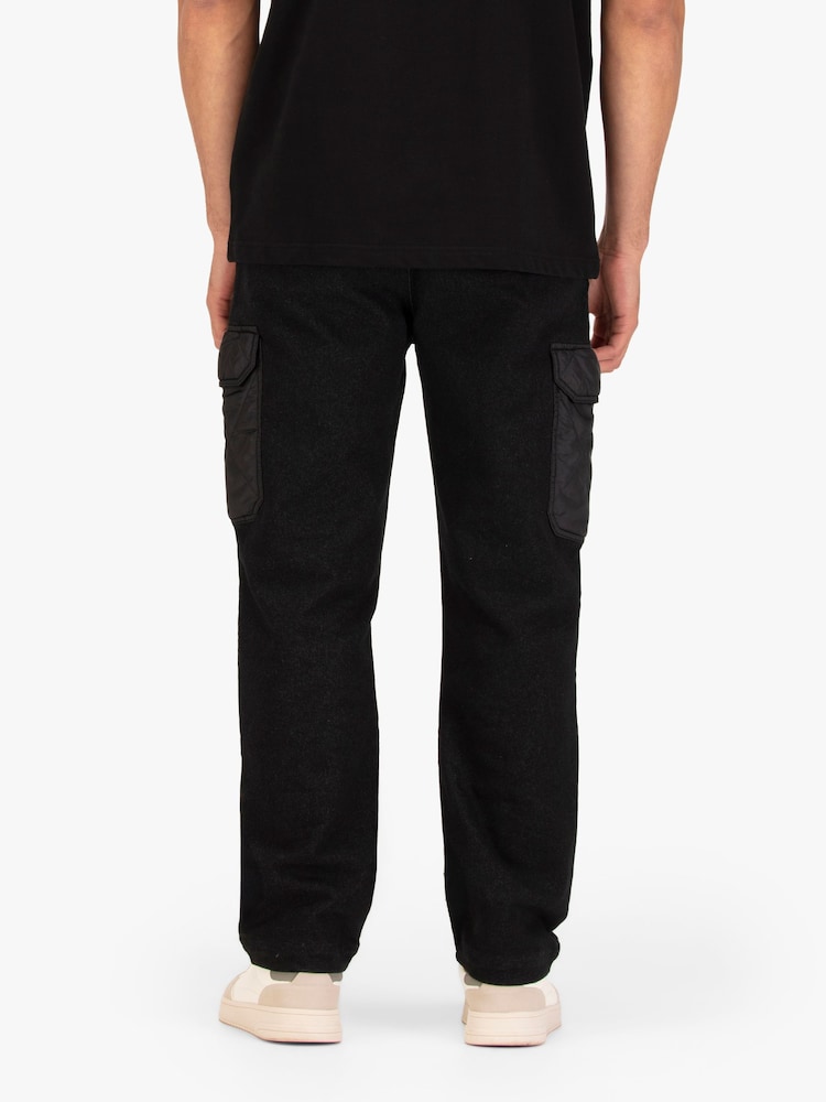 Luke 1977 Continental Black Joggers - Image 2 of 7 Luke 1977 Continental Black Joggers - Image 2 of 7