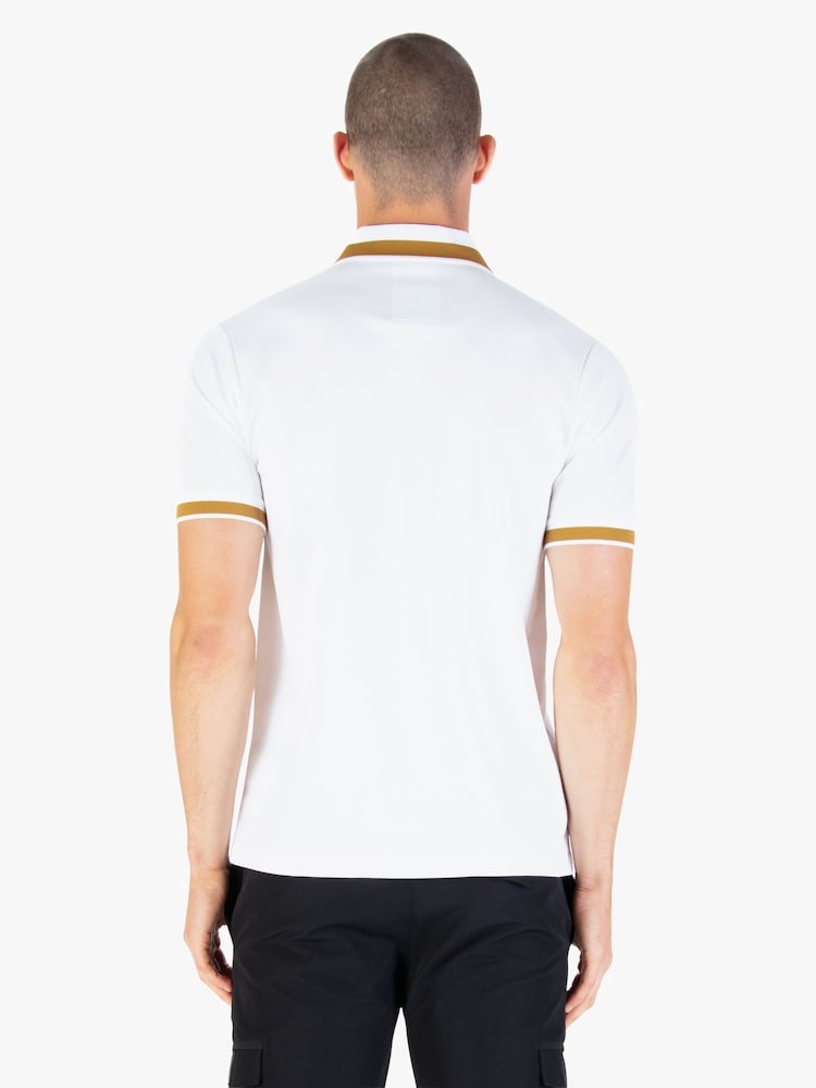 Luke 1977 Makati Brown Polo Shirt Hardnut Black Gold - Image 2 of 6 Luke 1977 Makati Brown Polo Shirt Hardnut Black Gold - Image 2 of 6