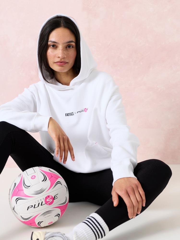 FatFace Pulse Graphic Overhead Hoodie - Imaginea 2 din 6