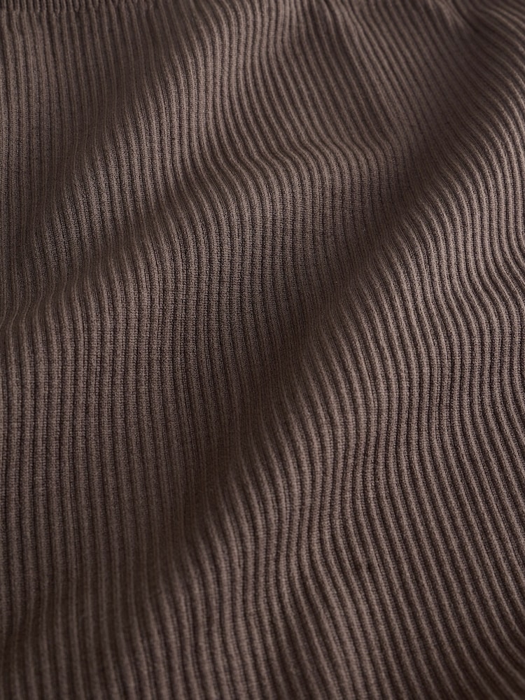 بني - بنطلون ضيق بتصميم مضلع من دون حواف للحوامل - Image 5 of 5