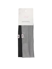 Victoria's Secret Pink Black/Grey Stretch Headband 2 Pack - Image 1 of 2