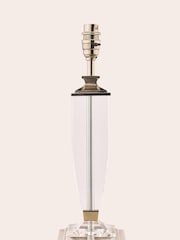 Laura Ashley Chrome Carson Crystal Table Lamp Base - Image 3 of 5
