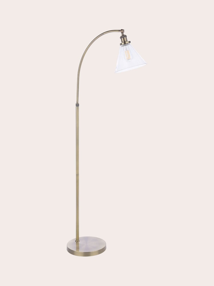 Laura Ashley Brass Isaac Floor Lamp - Image 3 of 3 Laura Ashley Brass Isaac Floor Lamp - Image 3 of 3