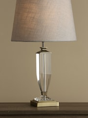 Laura Ashley Brass Carson Crystal Table Lamp Base - Image 2 of 5
