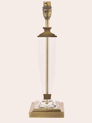 Laura Ashley Brass Carson Crystal Table Lamp Base - Image 3 of 5
