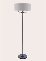 Laura Ashley Black Sorrento Floor Lamp - Image 4 of 4