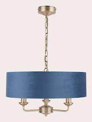 Laura Ashley Blue Sorrento Ceiling Light - Image 4 of 6