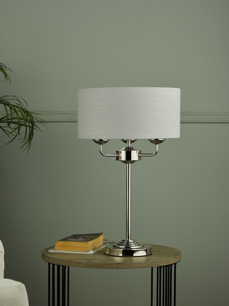 Laura Ashley Brass Sorrento Table Lamp - Image 2 of 5 Laura Ashley Brass Sorrento Table Lamp - Image 2 of 5