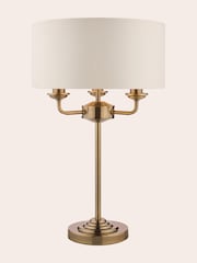 Laura Ashley Brass Sorrento Table Lamp - Image 3 of 5