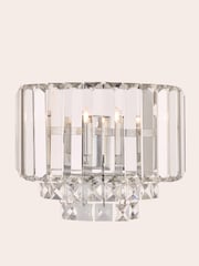 Laura Ashley Chrome Vienna Crystal Wall Light - Image 2 of 3