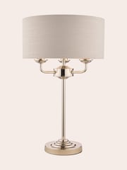 Laura Ashley Silver Sorrento Table Lamp - Image 2 of 4