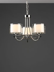 Laura Ashley Chrome Southwell Ceiling Light - Image 1 of 6