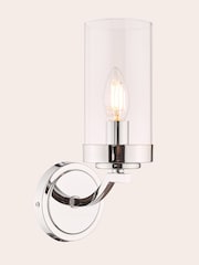 Laura Ashley Chrome Joseph Wall Light - Image 3 of 6