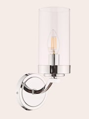Laura Ashley Chrome Joseph Wall Light - Image 4 of 6