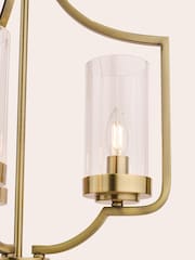 Laura Ashley Brass Joseph Chandelier Light - Image 3 of 4